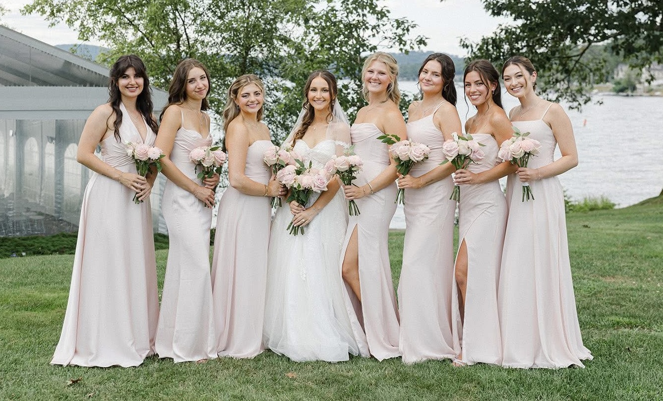 Bridal party at Jessica Todd Hair Salon