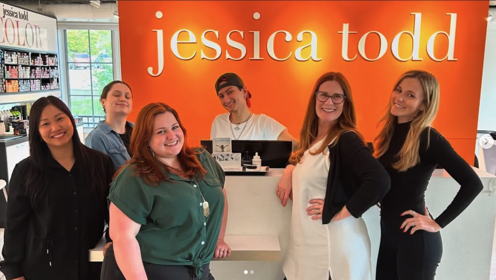 Jessica Todd Hair Salon team members providing exceptional hair services in New Hampshire