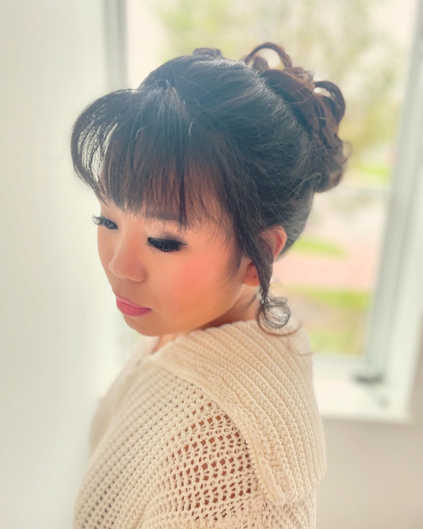 Bridal portrait at Jessica Todd Hair Salon