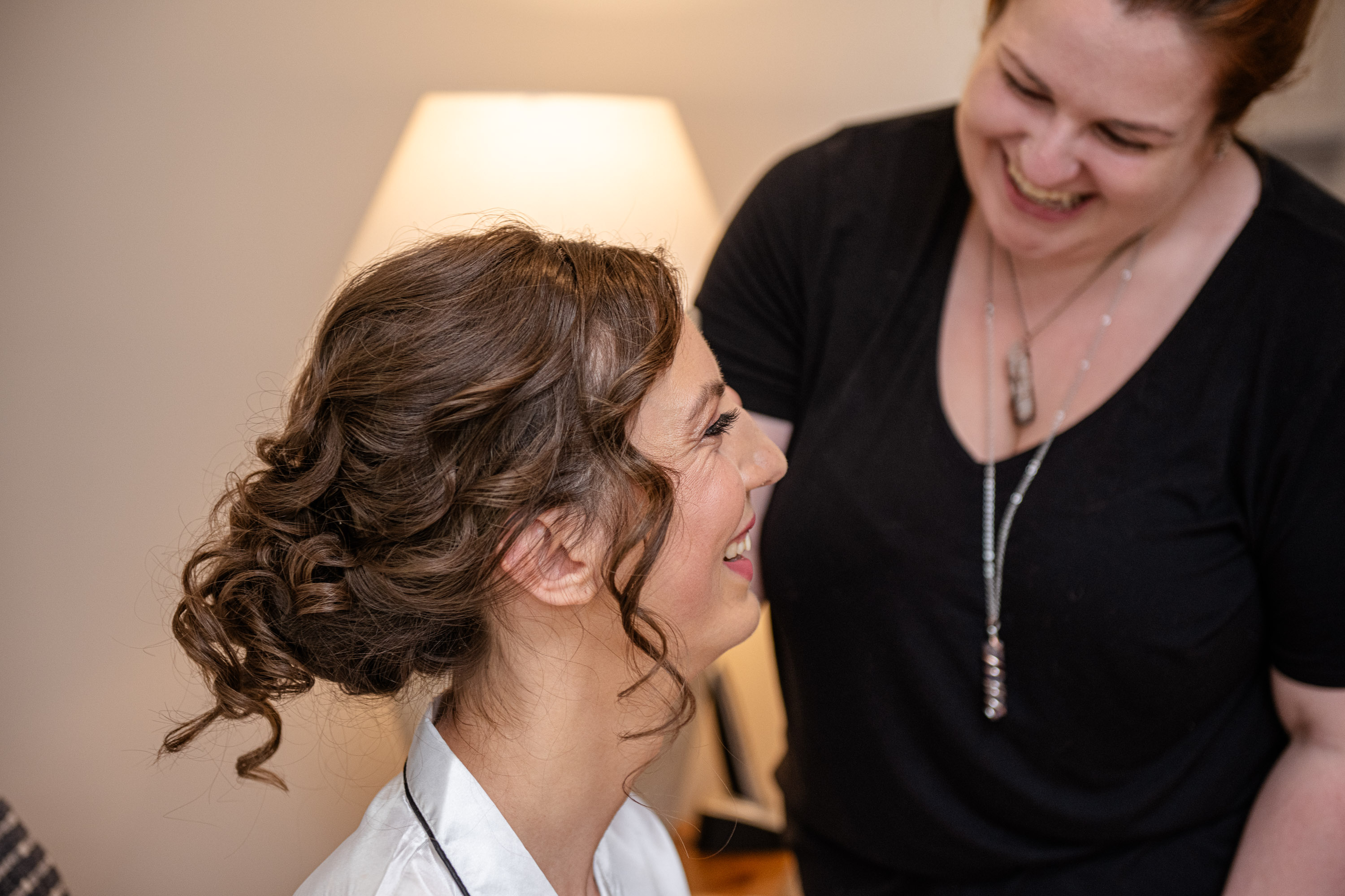 Wedding at Jessica Todd Hair Salon