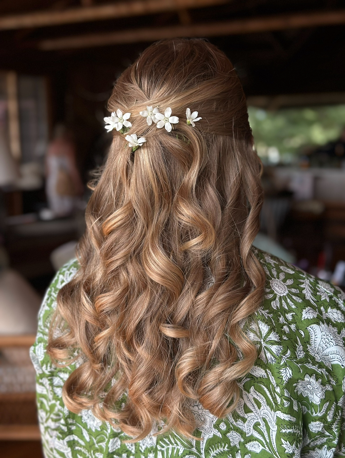 Bridal hair